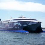 he cat car ferry in Yarmouth, Nova Scotia