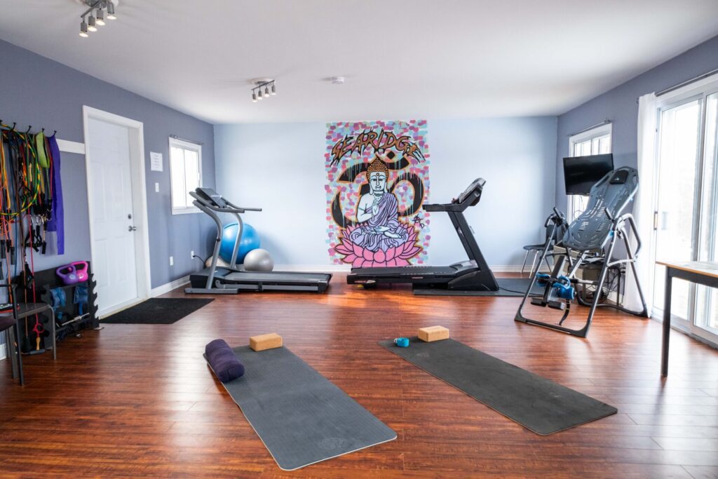 Exercise and Yoga Room