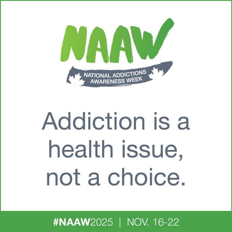 NAAW 2025 Theme: Anchoring Hope Body Working in the substance use health field and addressing its challenges can result in different experiences, ideas and opinions for individuals, families and communities. At times, it can be challenging to agree on the best ways to address these issues in Canada. Hope is an optimistic state of mind that holds expectations for positive outcomes. Exploring and discussing substance use health can lead to positive outcomes such as connections and growth. Yet the challenges and grief in the field cannot be unstated. In recent years, tens of thousands of people from across Canada have died because of the unpredictable drug supply. We need effective, holistic, whole-of-government and community action that is rooted in evidence and compassion. We need to work together to identify and reach common goals. And more than anything else, we need hope — hope for a brighter future with improved health and wellness of all people living in Canada.