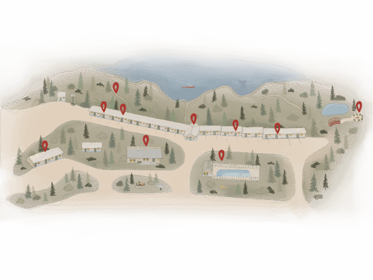 Searidge Virtual Tour Map